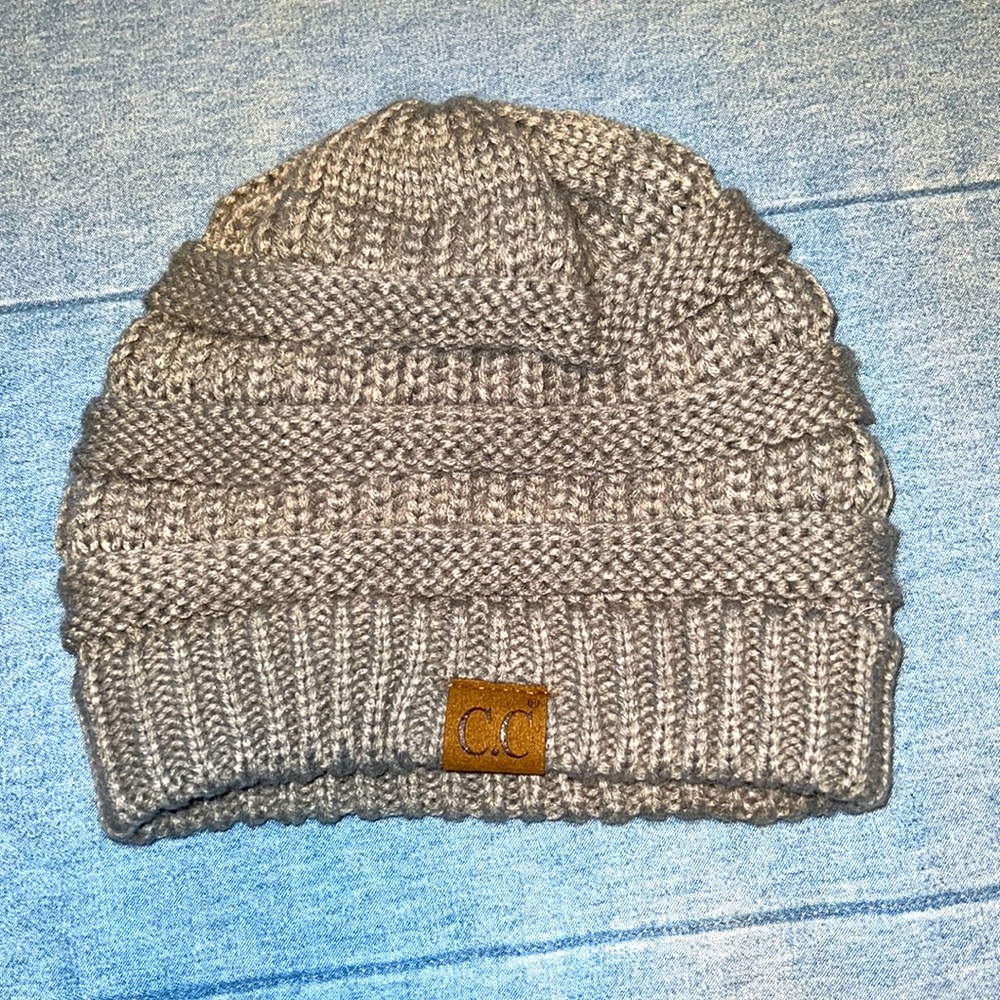 CCbeanie grey color